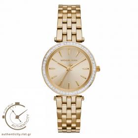 Γυναικείο Ρολόι MICHAEL KORS Mini Darci με Χρυσό Καντράν SKU-22123