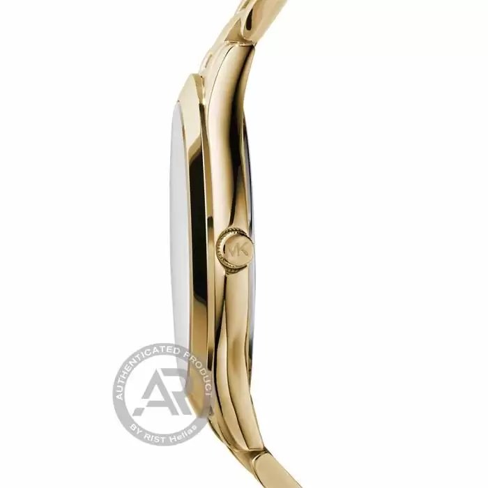 SKU-22118 / MICHAEL KORS Runway Gold Stainless Steel Bracelet 