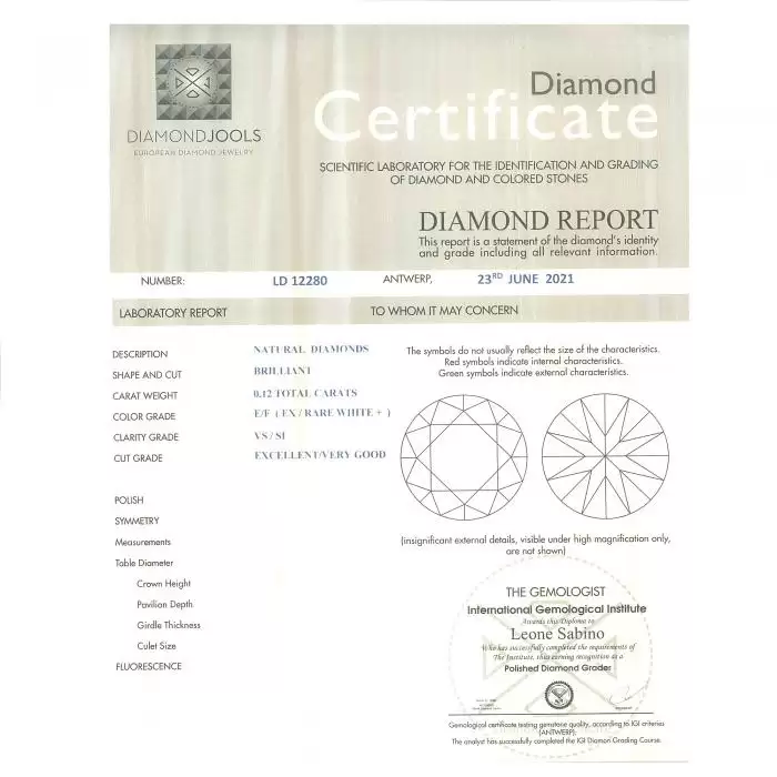 SKU-23507 / Μονόπετρο Δαχτυλίδι Diamond Jools Λευκόχρυσος Κ18 με Διαμάντια