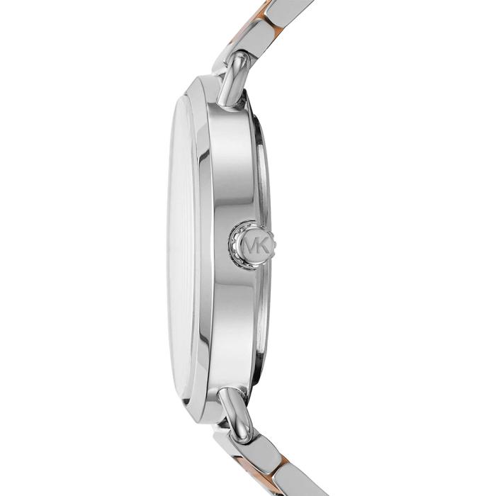 SKU-24411 / Michael KORS Portia Crystals Two Tone Stainless Steel Bracelet