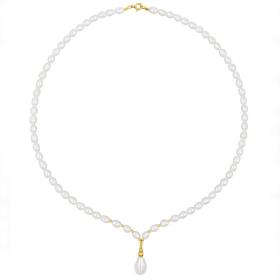 Μαργαριταρένιο Κολιέ Χρυσός K14 SKU-25316