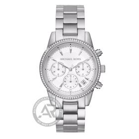 Γυναικείο Ρολόι MICHAEL KORS Ritz, Κρύσταλλα & Λευκό Καντράν | MK6428 SKU-25109