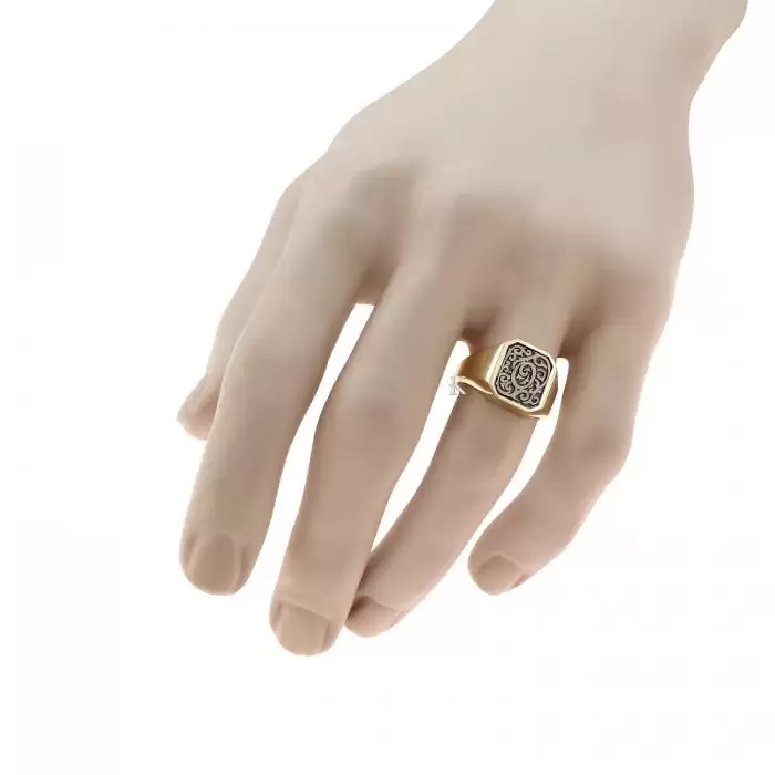 Δαχτυλίδι Χρυσός & Λευκόχρυσος Κ14
