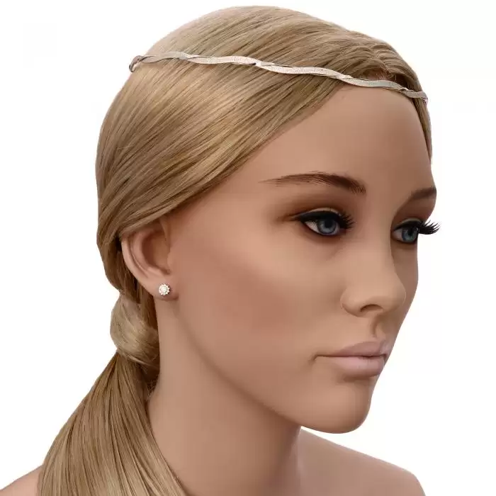 Χειροποίητα Στέφανα Γάμου Επάργυρα SKU-26301