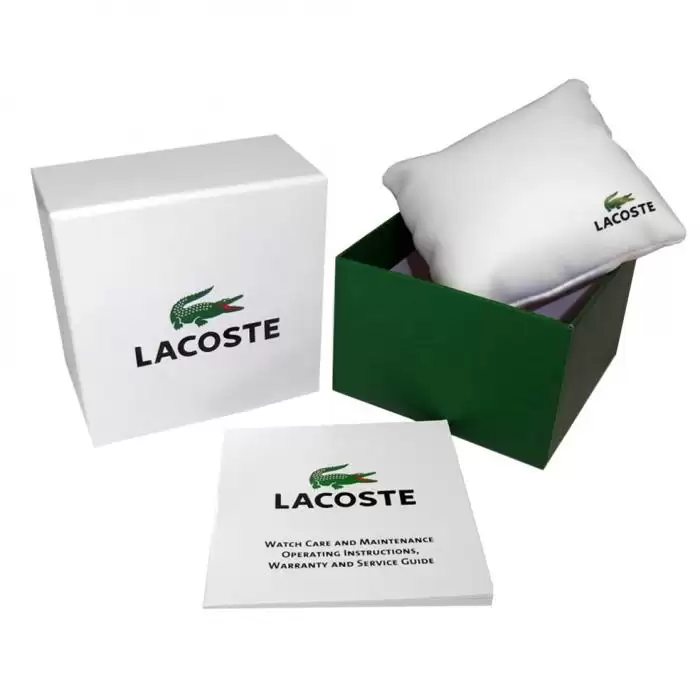 SKU-27544 / LACOSTE Moon White Leather Strap
