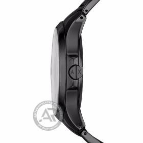 Ανδρικό Ρολόι ARMANI EXCHANGE Hampton με Μαύρο Μπρασελέ από Ανοξείδωτο Ατσάλι | AX2104 SKU-28665
