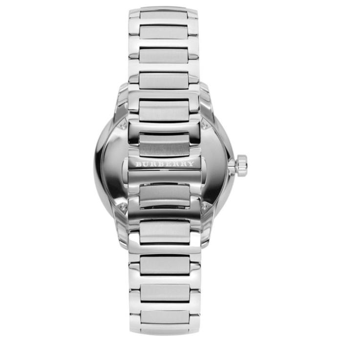 SKU-28786 / BURBERRY The Classic Round Silver Stainless Steel Bracelet