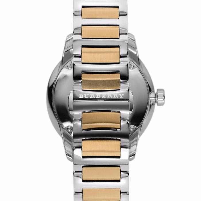 SKU-28785 / BURBERRY The Classic Round Two Tone Stainless Steel Bracelet
