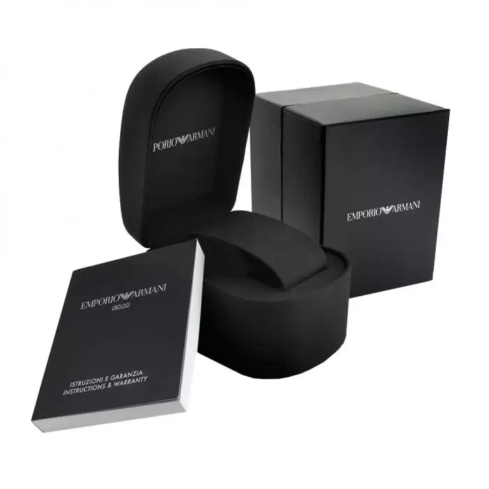 Ρολόι Ανδρικό EMPORIO ARΜΑΝΙ με Καφέ Λουράκι | AR6099 SKU-30261