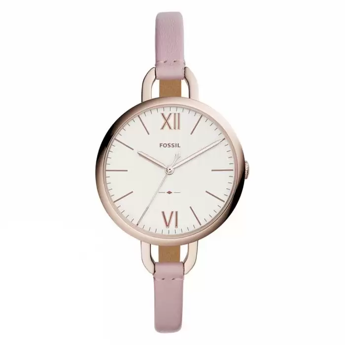 FOSSIL Annette Pink Leather Strap