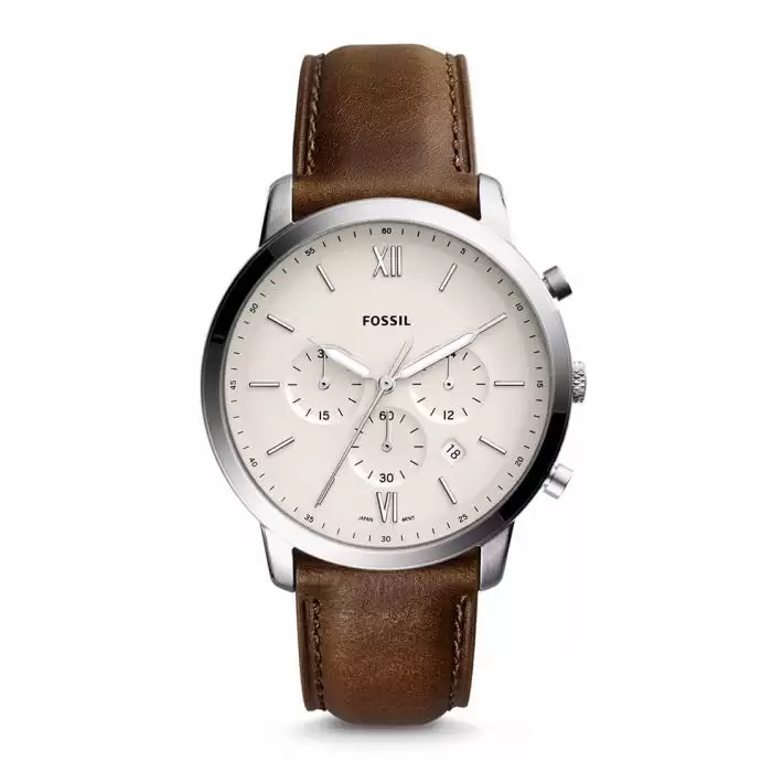 SKU-30429 / FOSSIL Neutra Chronograph Brown Leather Strap