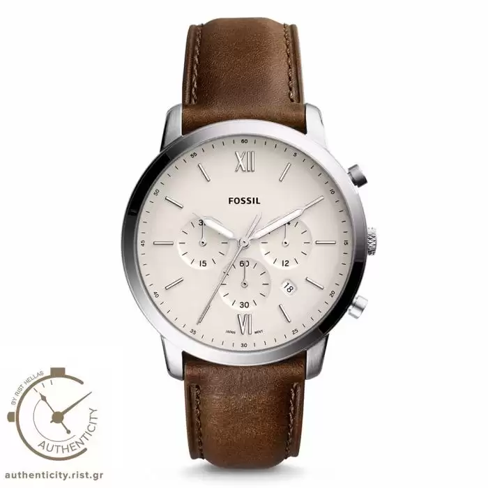 SKU-30429 / FOSSIL Neutra Chronograph Brown Leather Strap