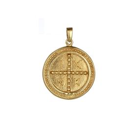 Κωνσταντινάτο Φυλαχτό Χρυσός Κ9 SKU-30589