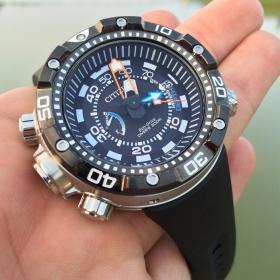 Ρολόι Βυθόμετρο Ανδρικό CITIZEN Eco-Drive Promaster Marine με Μαύρο Λουράκι | BN2024-05E SKU-31525