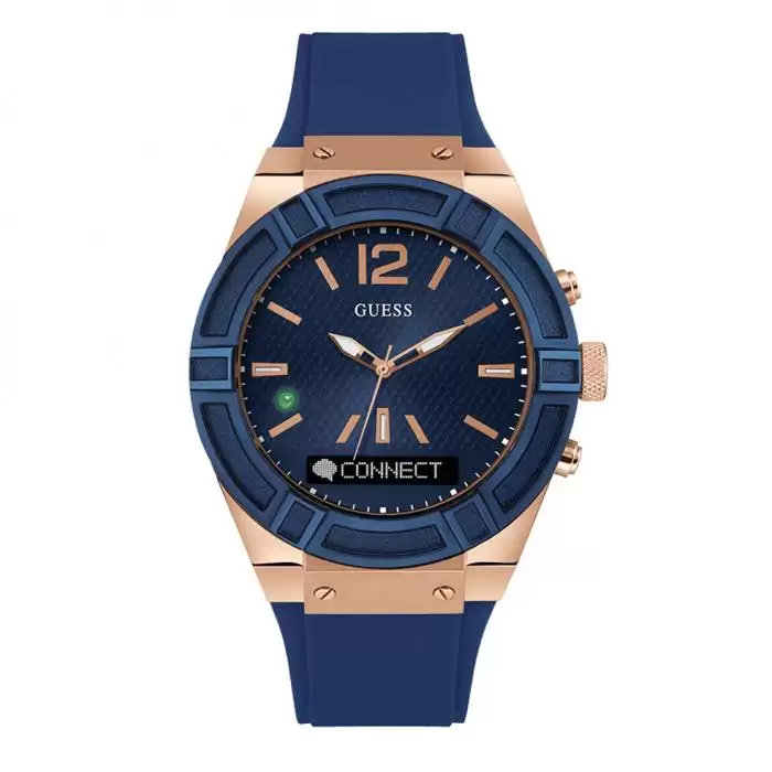 SKU-31407 / GUESS CONNECT Smartwatch Blue Rubber Strap