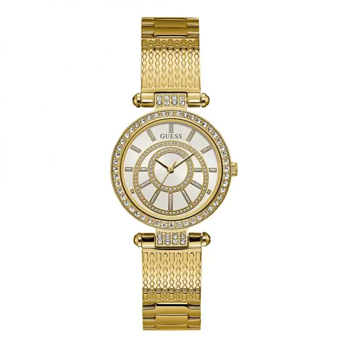 SKU-31170 / GUESS Crystals Gold Stainless Steel Bracelet