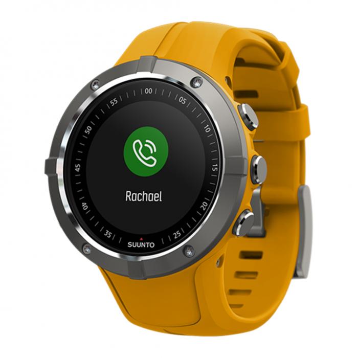 SUUNTO Spartan Trainer Wrist HR Amber Silicone Strap SS023408000