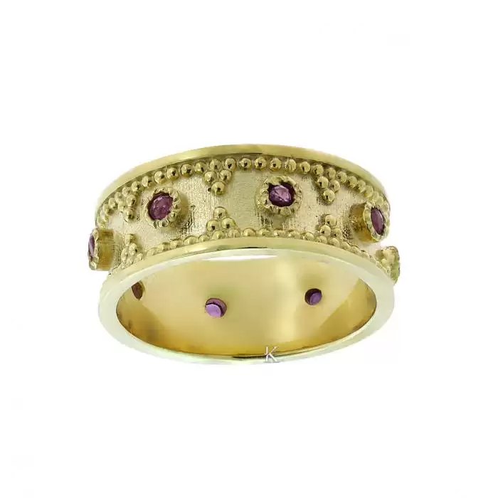 Δαχτυλίδι Ασήμι 925° με Ρουμπίνια SKU-33383