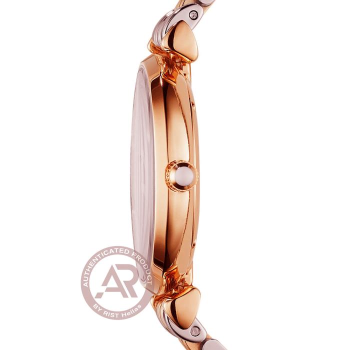 SKU-33465 / EMPORIO ARMANI Gianni T-Bar Two Tone Stainless Steel Bracelet