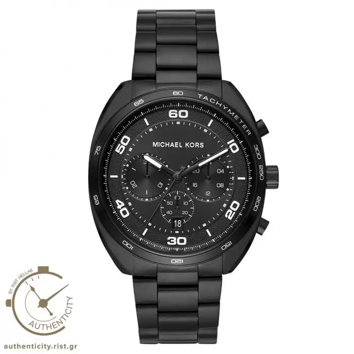 SKU-33759 / MICHAEL KORS Chronograph Black Stainless Steel Bracelet