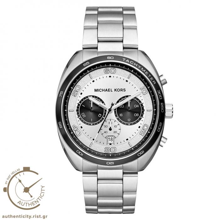 SKU-33761 / MICHAEL KORS Chronograph Silver Stainless Steel Bracelet