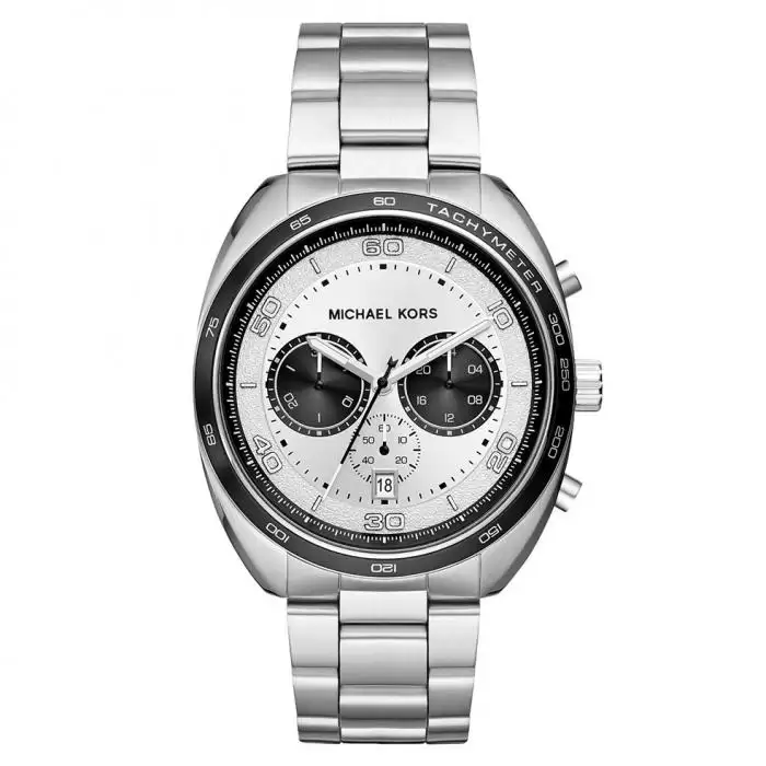 SKU-33761 / MICHAEL KORS Chronograph Silver Stainless Steel Bracelet