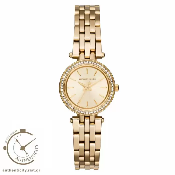 Γυναικείο Ρολόι MICHAEL KORS Petite Darci με Χρυσό Καντράν SKU-33811