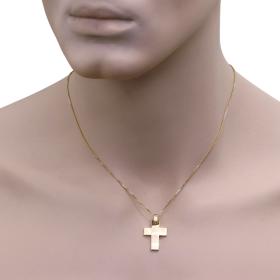 Σταυρός FaCad'oro Χρυσός Κ14 SKU-33048