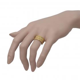 Δαχτυλίδι Χειροποίητο Βυζαντινό Χρυσός Κ18 SKU-34059