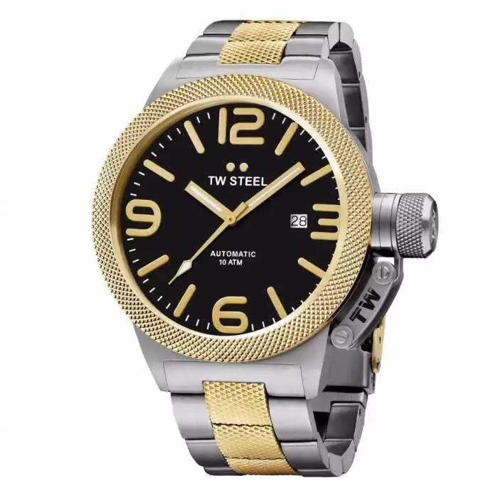 SKU-34297 / TW STEEL Canteen Automatic Two Tone Stainless Steel Bracelet