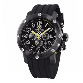 TW STEEL Grandeur Tech Special Edition Black Silicone Strap SKU-34328
