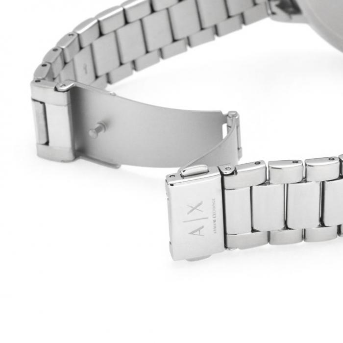 SKU-35531 / ARMANI EXCHANGE Silver Stainless Steel Bracelet