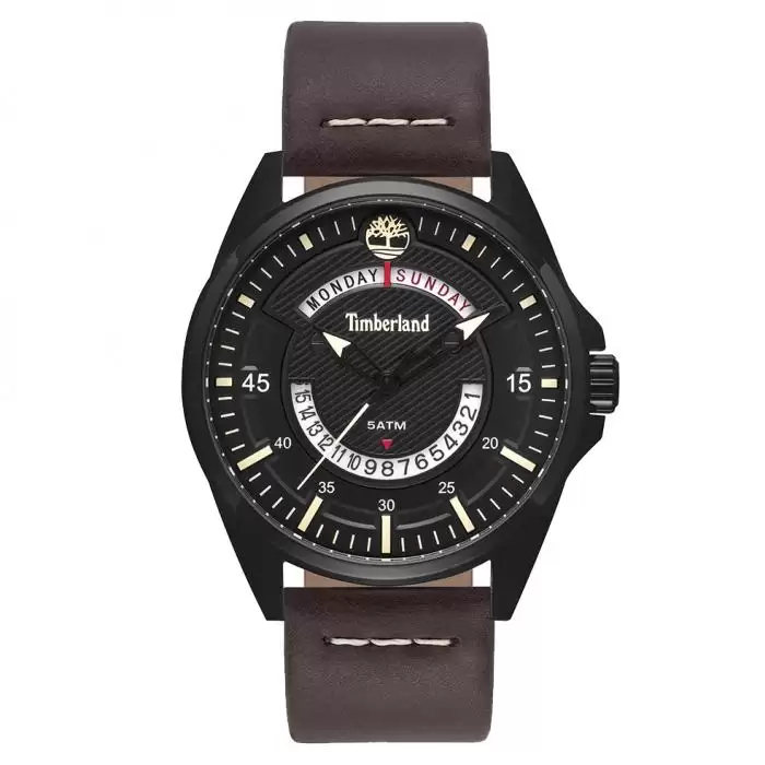 SKU-35478 / TIMBERLAND Lakeville Brown Leather Strap