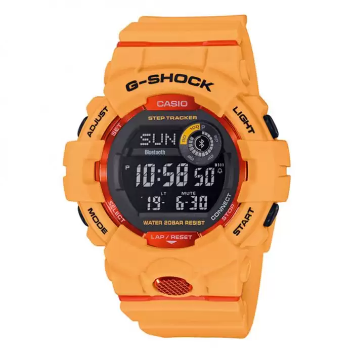 SKU-36495 / CASIO G-Shock Chronograph Orange Rubber Strap