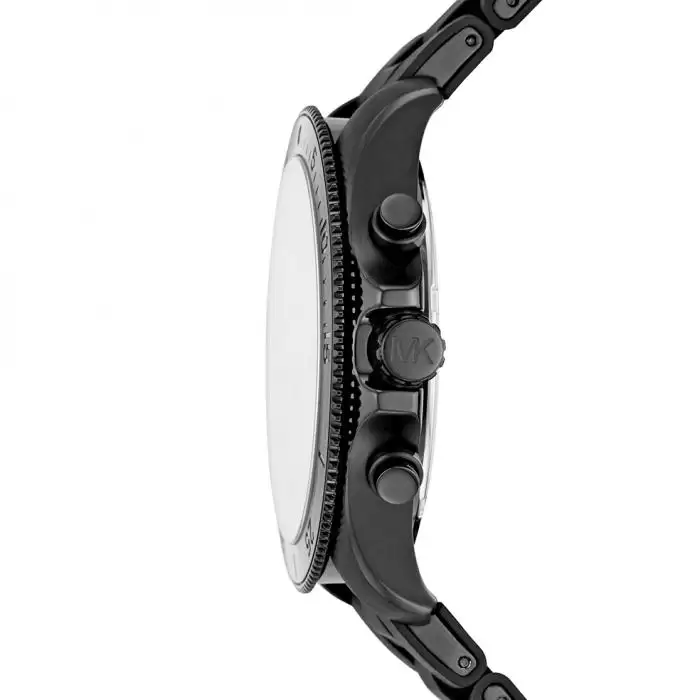 SKU-36541 / MICHAEL KORS Theroux Chronograph Black Stainless Steel Bracelet