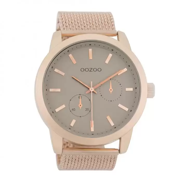 SKU-36590 / OOZOO Timepieces Rose Gold Metal Bracelet