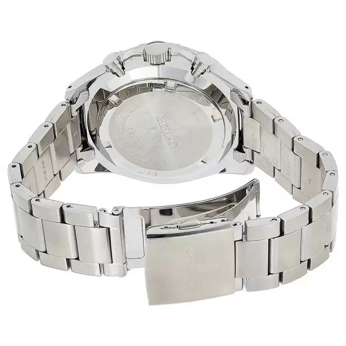 SKU-36532 / SEIKO Chronograph Silver Stainless Steel Bracelet