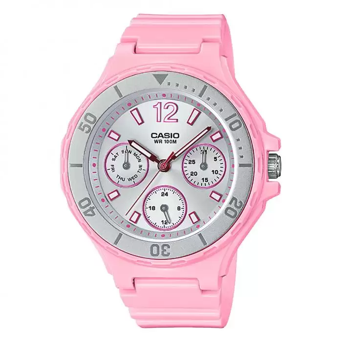 CASIO Pink Rubber Strap SKU-37754