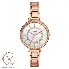 FOSSIL Jocelyn Crystals Rose Gold Stainless Steel Bracelet SKU-37634