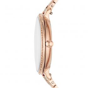 FOSSIL Jocelyn Crystals Rose Gold Stainless Steel Bracelet SKU-37634