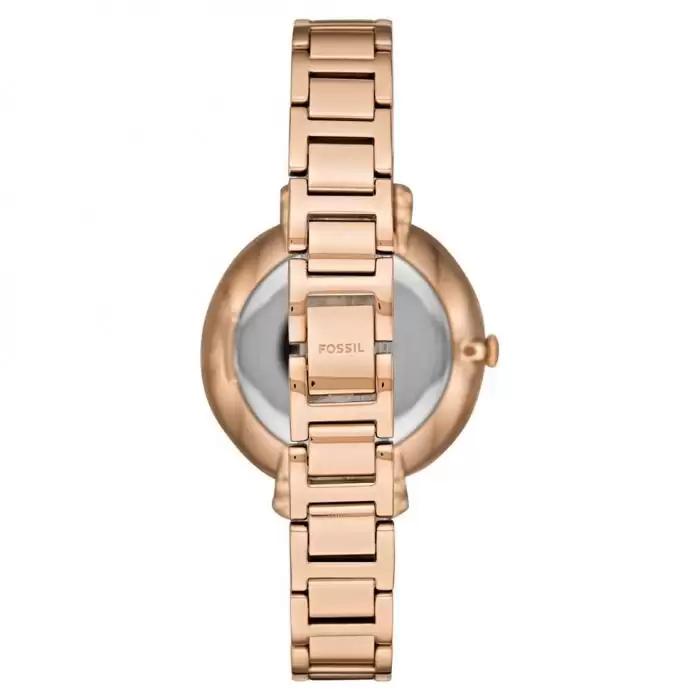 FOSSIL Jocelyn Crystals Rose Gold Stainless Steel Bracelet SKU-37634