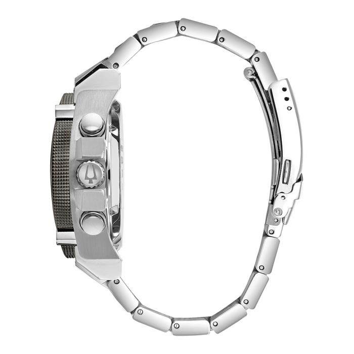SKU-38481 / BULOVA Precisionist Champlain Chronograph Stainless Steel Bracelet
