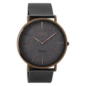 OOZOO Timepieces Vintage Grey Metal Bracelet SKU-38607