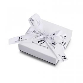 Κολιέ Εγκυμοσύνης Luca Barra από Aνοξείδωτο Aτσάλι με Αστέρι SKU-39253