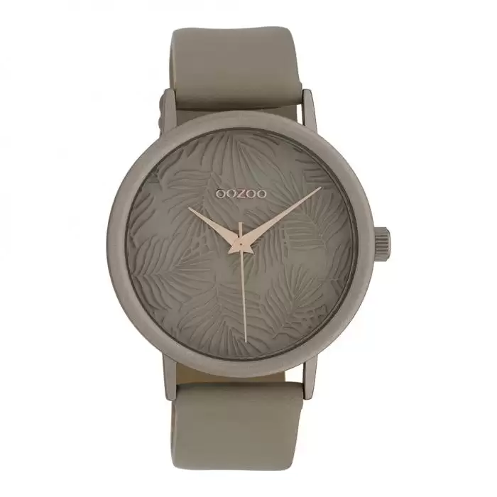 SKU-39850 / OOZOO Timepieces Brown Leather Strap