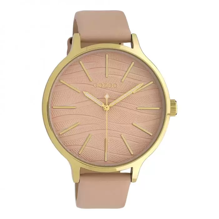 SKU-39884 / OOZOO Timepieces Pink Leather Strap
