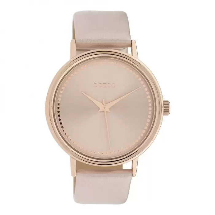 SKU-39936 / OOZOO Timepieces Pink Leather Strap