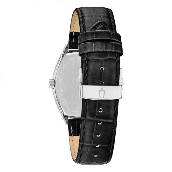 SKU-40565 / BULOVA Ambassador Black Leather Strap