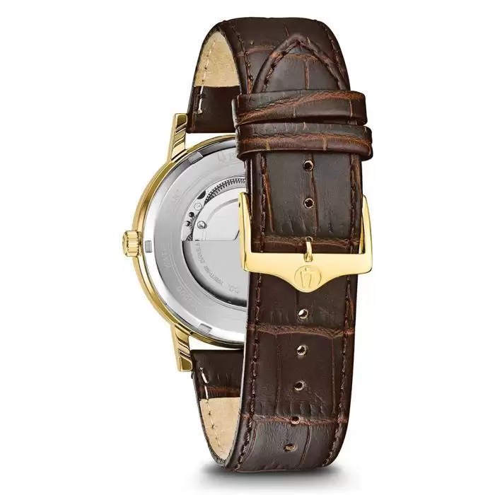 SKU-40479 / BULOVA Mechanical Collection Automatic Brown Leather Strap
