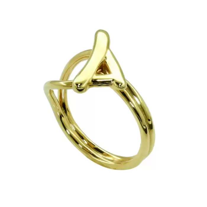 SKU-40950 / Δαχτυλίδι Chevalier Χρυσός Κ14 